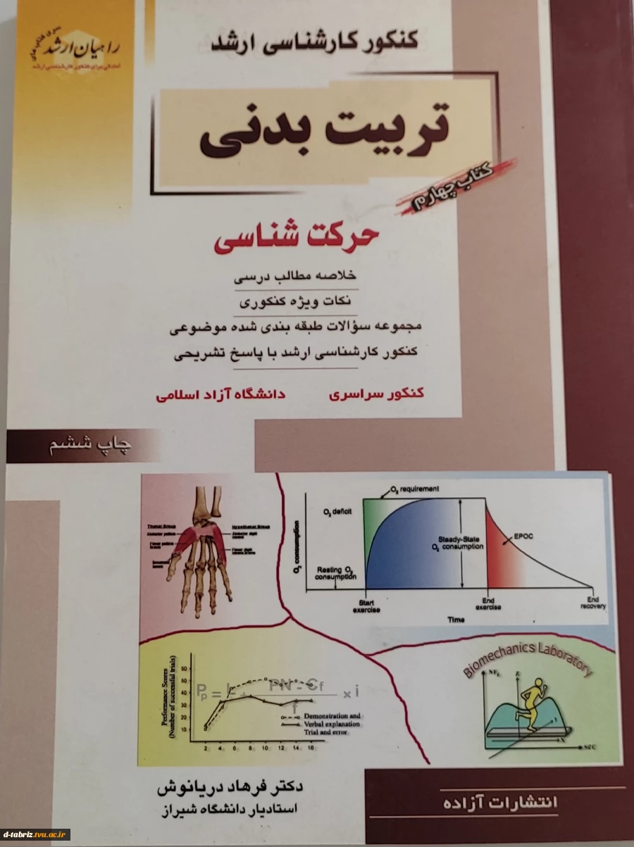 کنکور کارشناسی ارشد تربیت بدنی 2