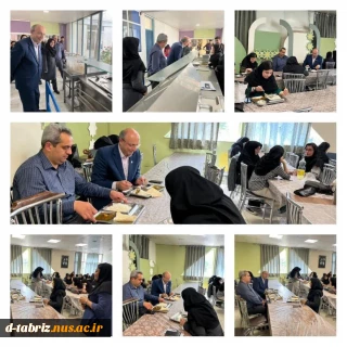 حضور سرزده رئیس محترم دانشگاه ملی مهارت استان آذربایجان شرقی